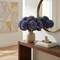 17.75" Artificial Hydrangea Stem with 8" Bloom – Realistic Faux Flower for Home Décor, Bouquets, and Floral Arrangements